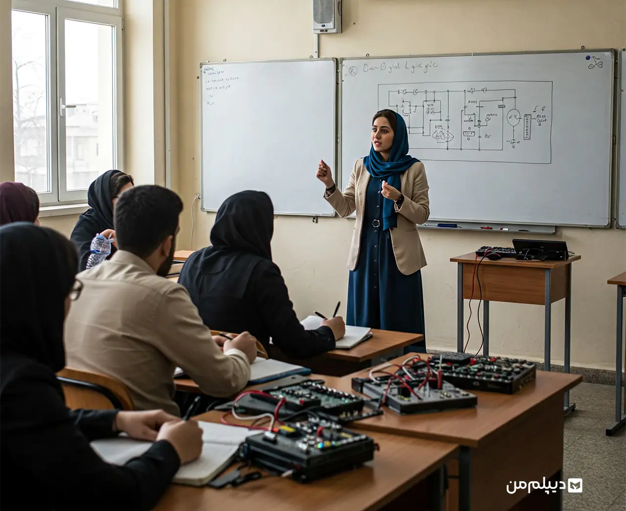 دانشگاه رشته مهندسی برق الکترونیک