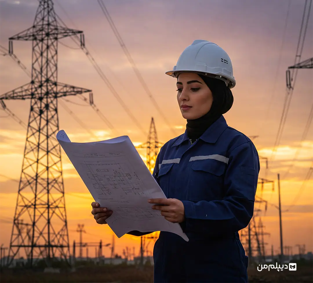 مهندسی برق قدرت برای خانمها