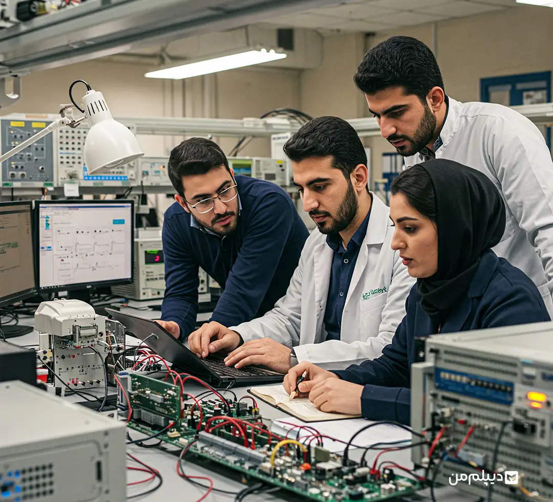 مهندسی برق مخابرات برای خانمها