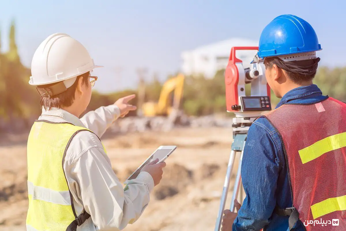 مشاغل مهندسی عمران نقشه برداری