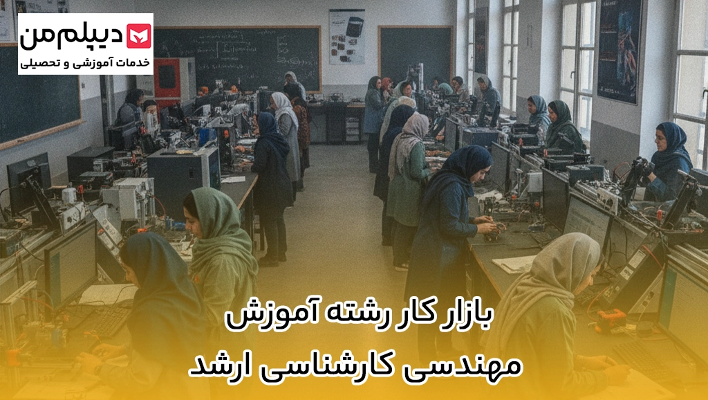 بازار کار رشته آموزش مهندسی کارشناسی ارشد