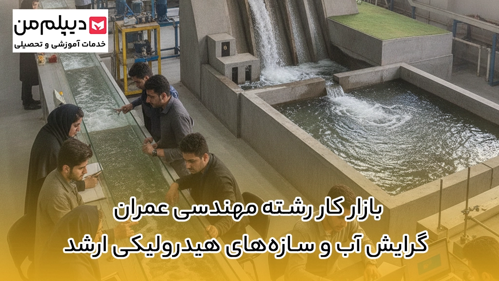 بازار کار رشته مهندسی عمران گرایش آب و سازه‌های هیدرولیکی ارشد