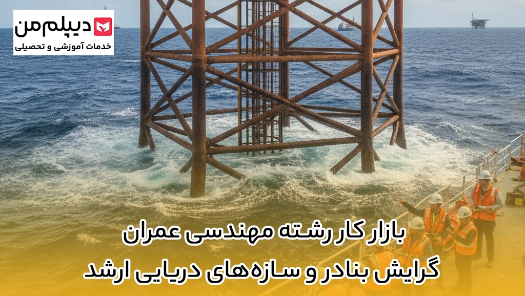 بازار کار رشته مهندسی عمران گرایش بنادر و سازه‌های دریایی ارشد-1