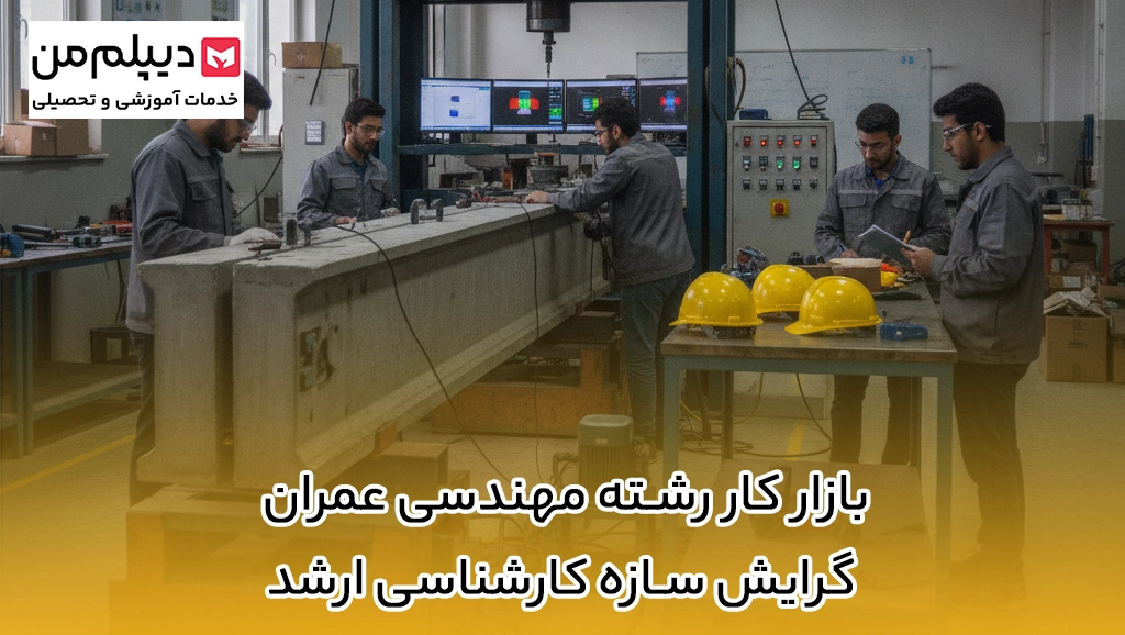 بازار کار رشته مهندسی عمران گرایش سازه کارشناسی ارشد