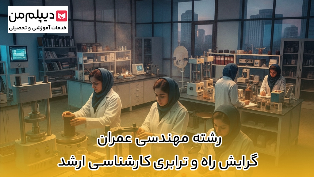 رشته مهندسی عمران گرایش راه و ترابری کارشناسی ارشد