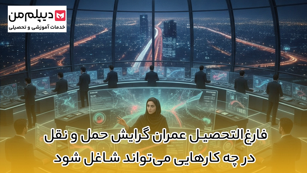 فارغ‌التحصیل رشته مهندسی عمران گرایش حمل و نقل کارشناسی ارشد در چه کارهایی می‌تواند شاغل شود