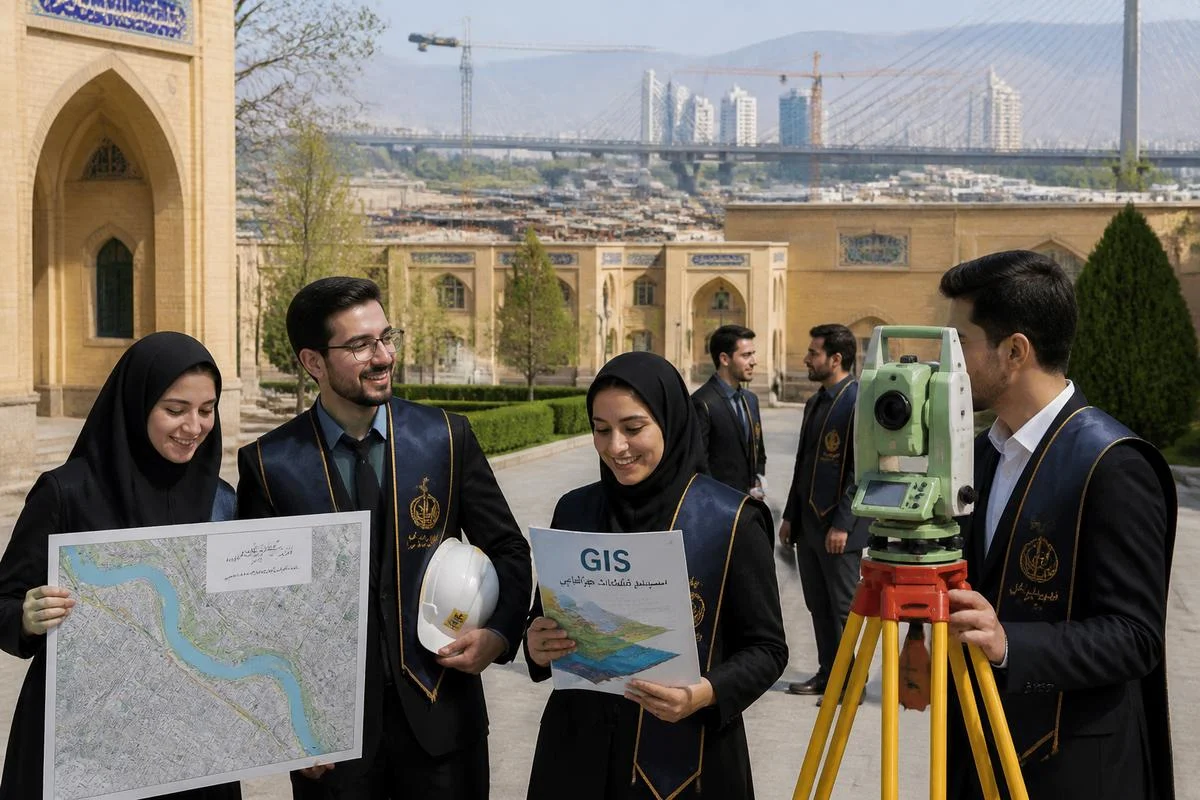 کارشناسی رشته مهندسی نقشه برداری