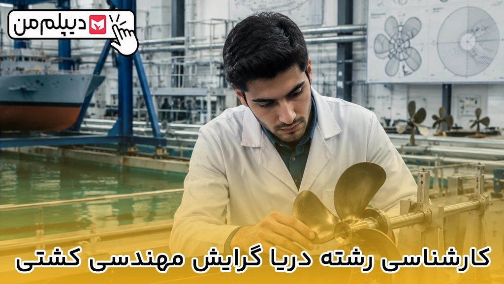 کارشناسی رشته دریا گرایش مهندسی کشتی