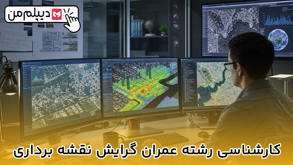 کارشناسی رشته عمران گرایش نقشه برداری