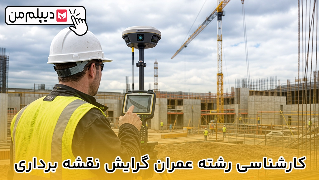 کارشناسی رشته عمران گرایش نقشه برداری