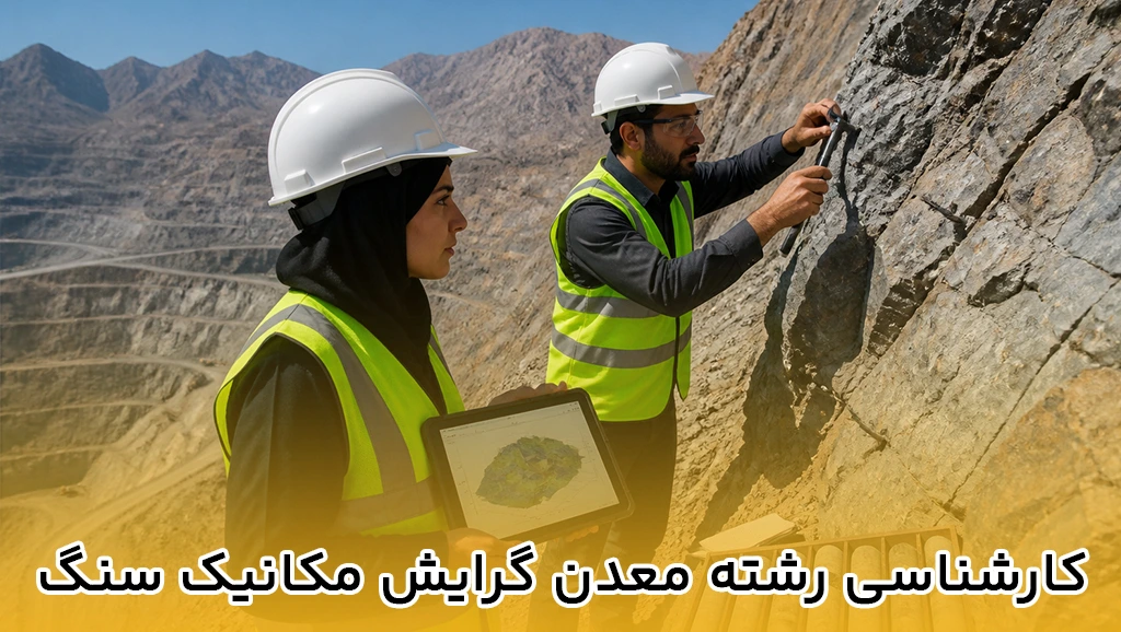 کارشناسی رشته معدن گرایش مکانیک سنگ