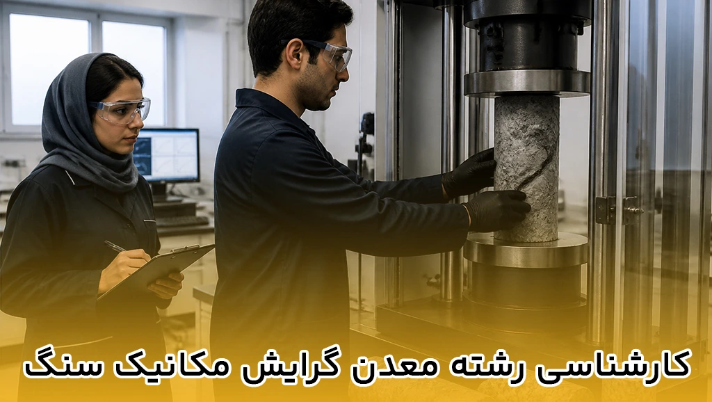 کارشناسی رشته معدن گرایش مکانیک سنگ