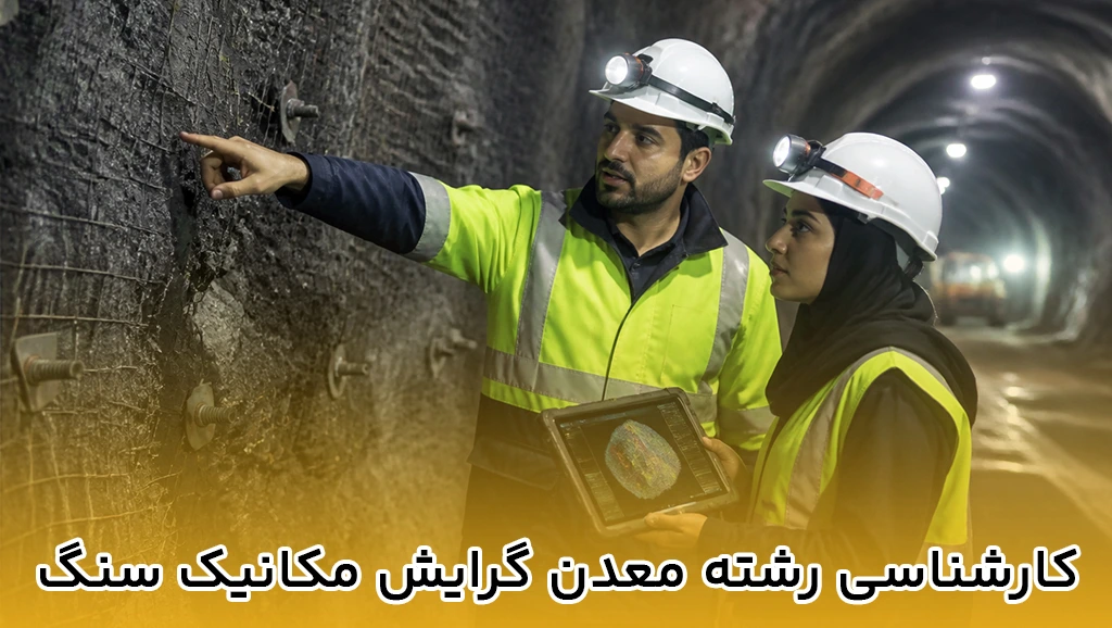 کارشناسی رشته معدن گرایش مکانیک سنگ