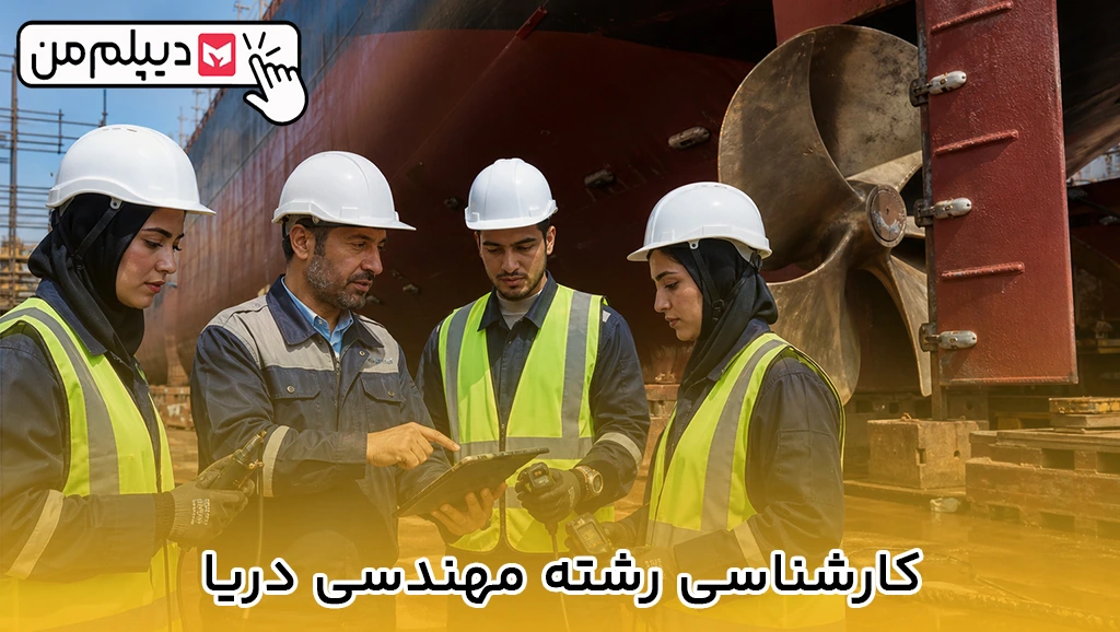 کارشناسی رشته مهندسی دریا