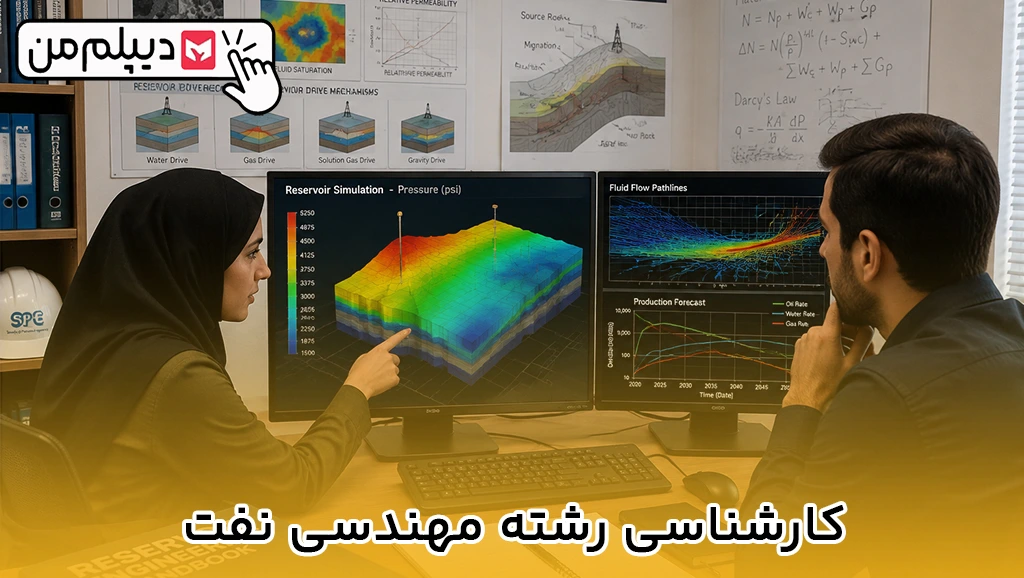 کارشناسی رشته مهندسی نفت
