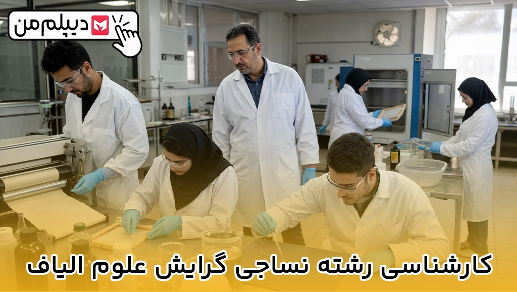 کارشناسی رشته نساجی گرایش شیمی نساجی