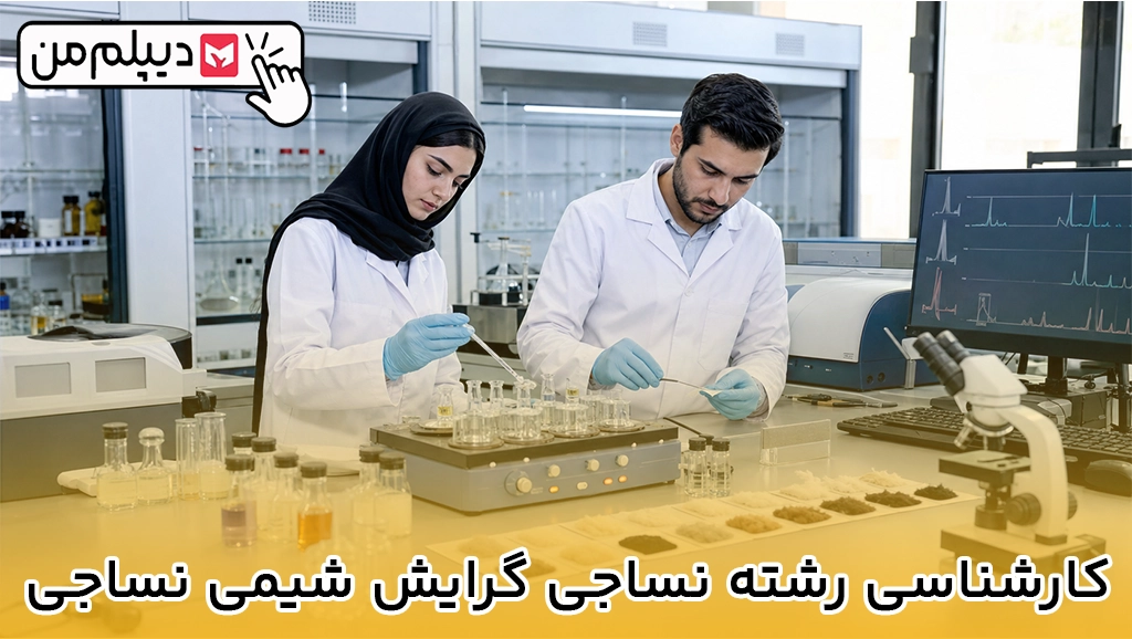 کارشناسی رشته نساجی گرایش شیمی نساجی