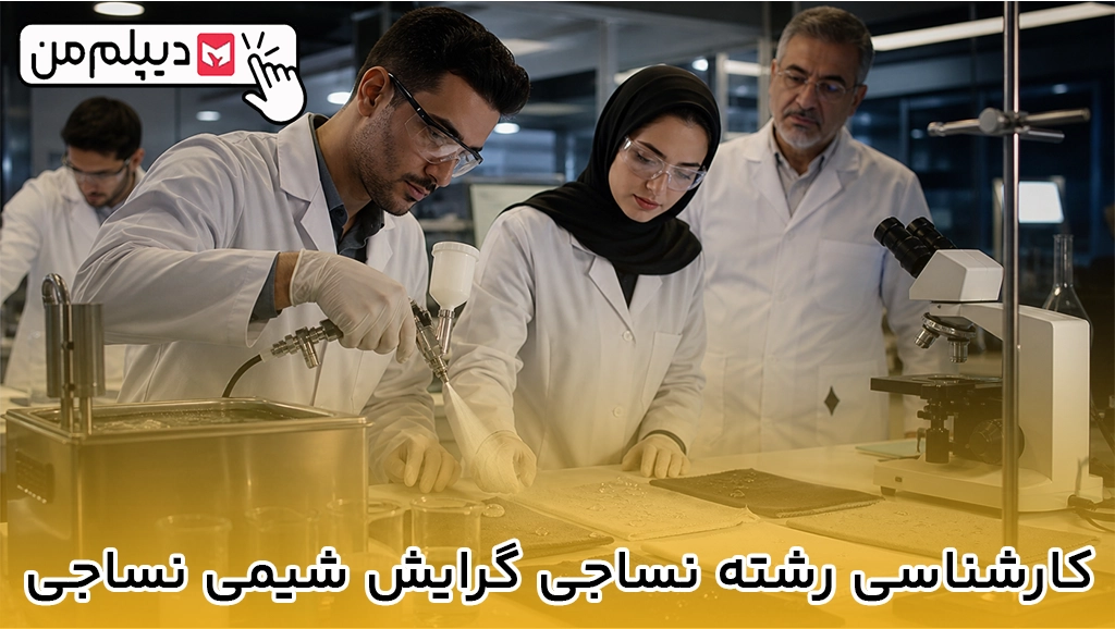 کارشناسی رشته نساجی گرایش شیمی نساجی