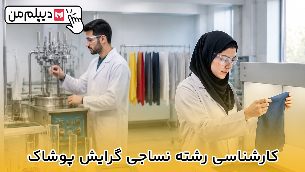 کارشناسی رشته نساجی گرایش پوشاک
