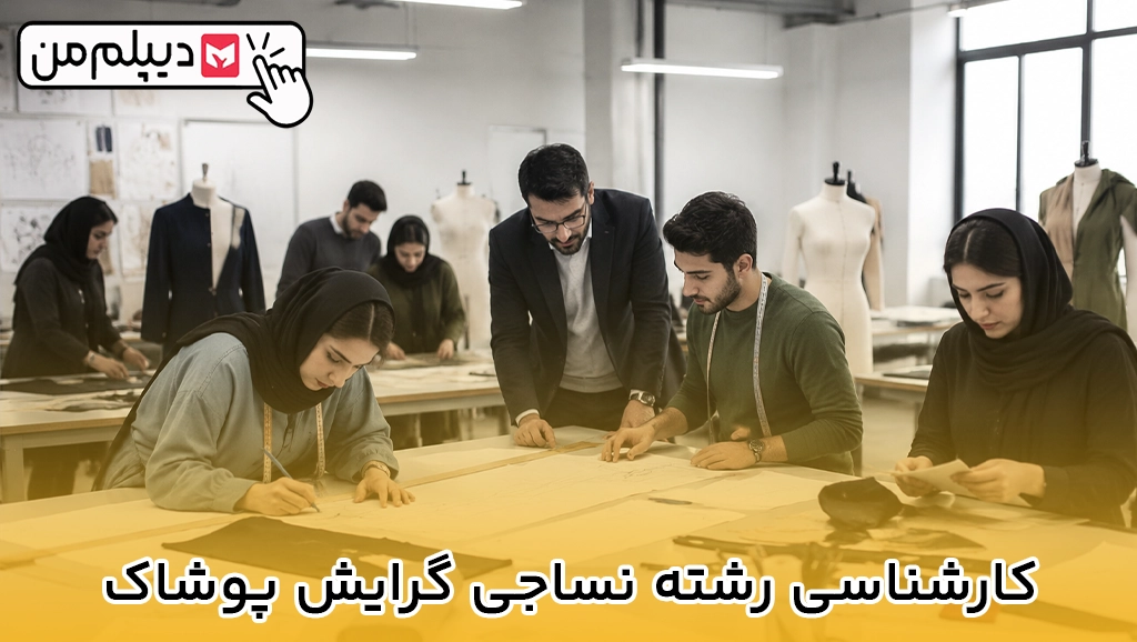 کارشناسی رشته نساجی گرایش پوشاک