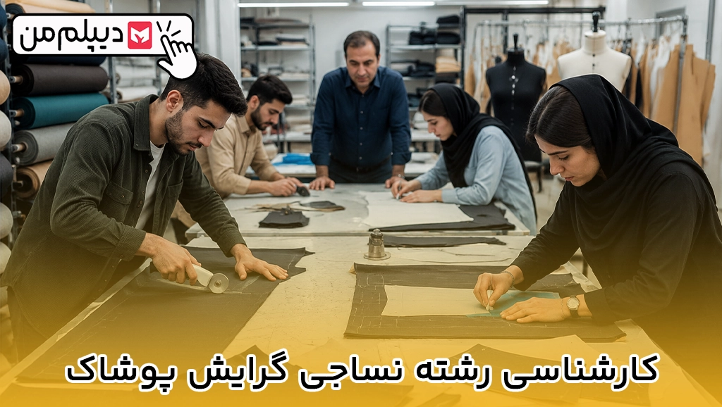 کارشناسی رشته نساجی گرایش پوشاک